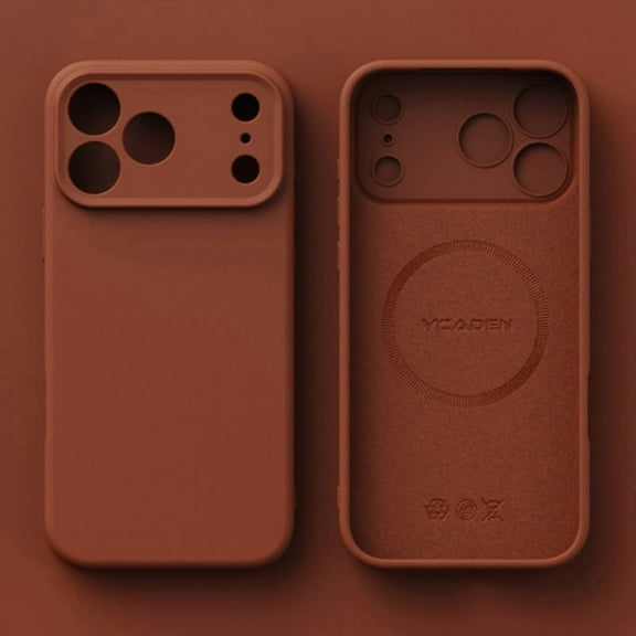 Original Liquid Silicone Magnetic Phone Case For iPhone 17 16 15 Pro Max Plus 17 Air For Magsafe Wireless Charge Cover