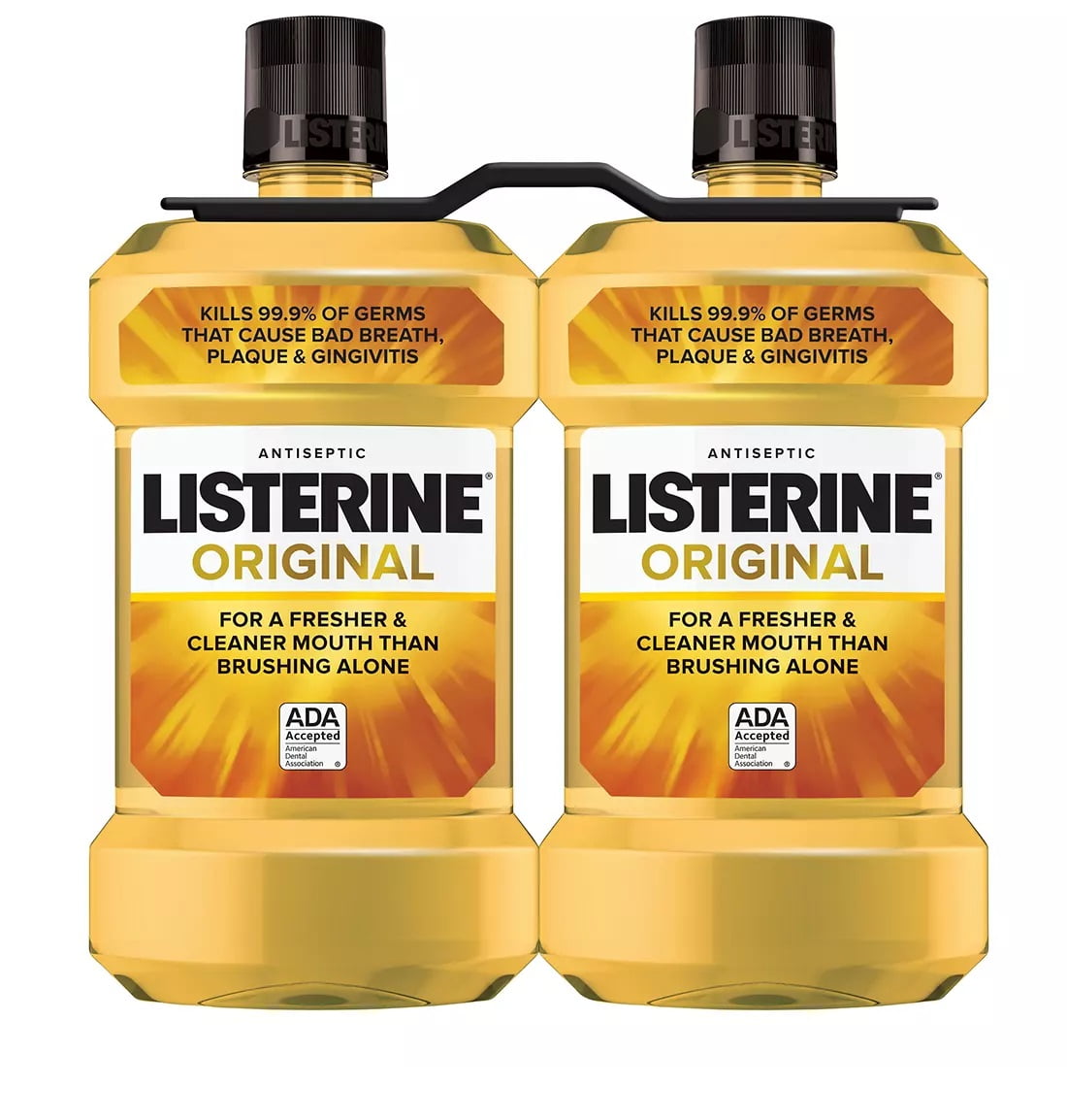 Original Listerine Antiseptic Mouthwash to Freshen Breath and Kill