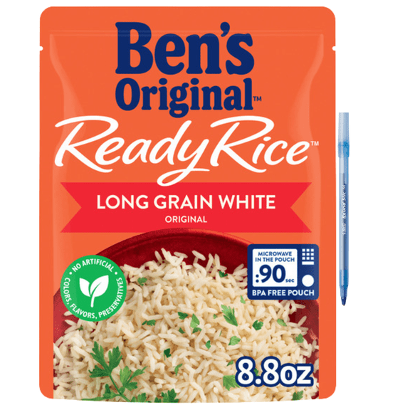 Original Long Grain White Rice Easy Dinner Side 8.8 oz