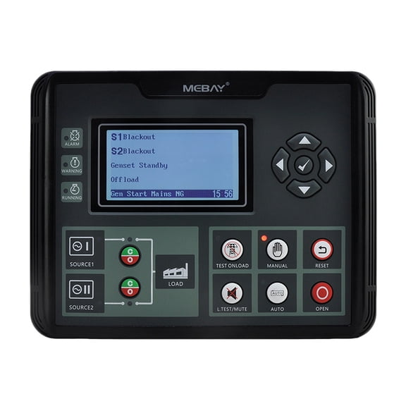 Original MEBAY ATS520IR Diesel Generator Controller Dual Power Switch ATS Control Module