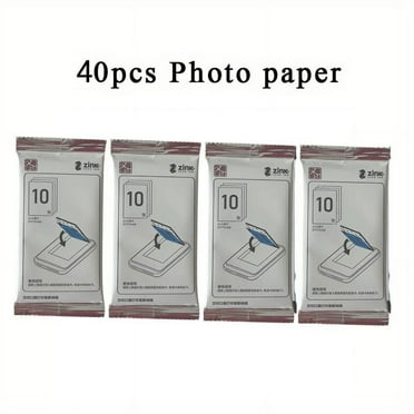 Original MT53 Self-adhesive Photo Paper 2x3 Inch Sticky-Backed Photo Paper For HPRT MT53 Pocket Mini color Photo Printer photo-paper-40pcs