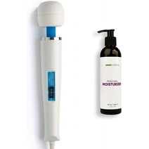 Original Magic Wand Personal Massager HV-260 Stress Relief Massager with Green Cosmos Personal Moisturizer - 8 Oz