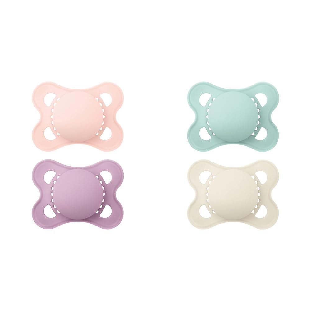 Original Matte Baby Pacifier, Nipple Shape Helps Promote Healthy Oral Development & Original