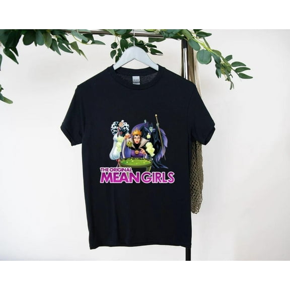 Original Mean Girls T-Shirt with Classic Villain Crew, for men & women, up to size 5XL.