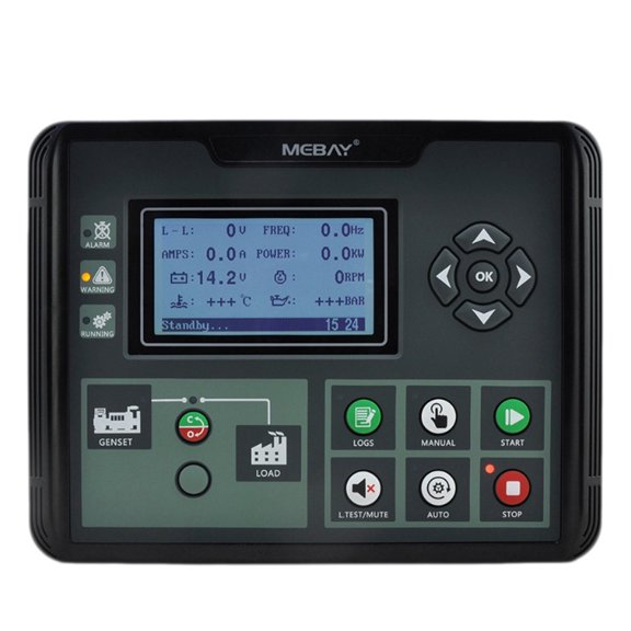 Original Mebay DC50DR MK3 Generator Controller Diesel Genset Control Panel Module