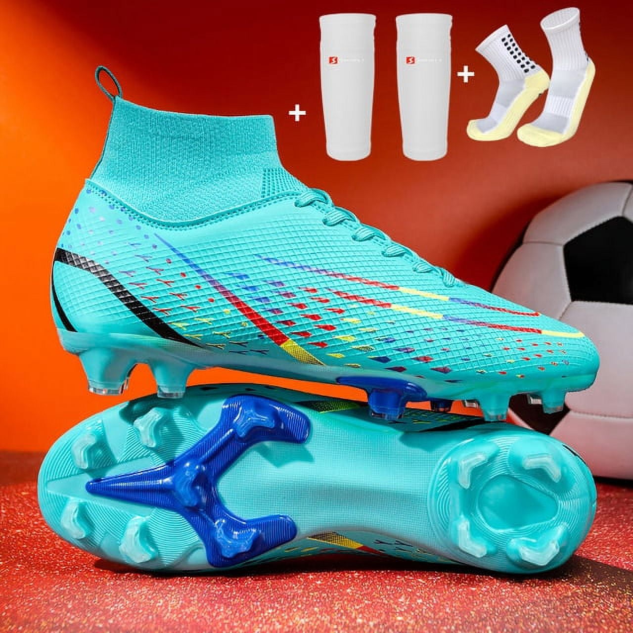 Original Men Soccer Shoes AG/TF Youth Football Boots Comfortable