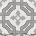 thumbnail image 1 of Original Mission Tile F88324-02 Monaco 02 Cement Tiles, Multi Color - Box of 12, 1 of 1
