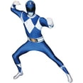thumbnail image 1 of Original Morphsuits Blue Power Rangers Adult Suit Character Morphsuit, 1 of 2