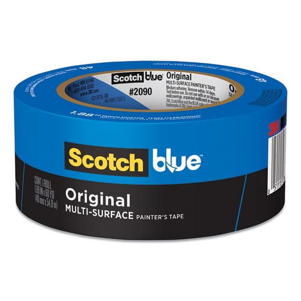 Original Multi-Surface Painter's Tape, 3" Core, 2" X 60 Yds, Blue | Bundle of 10 Rolls