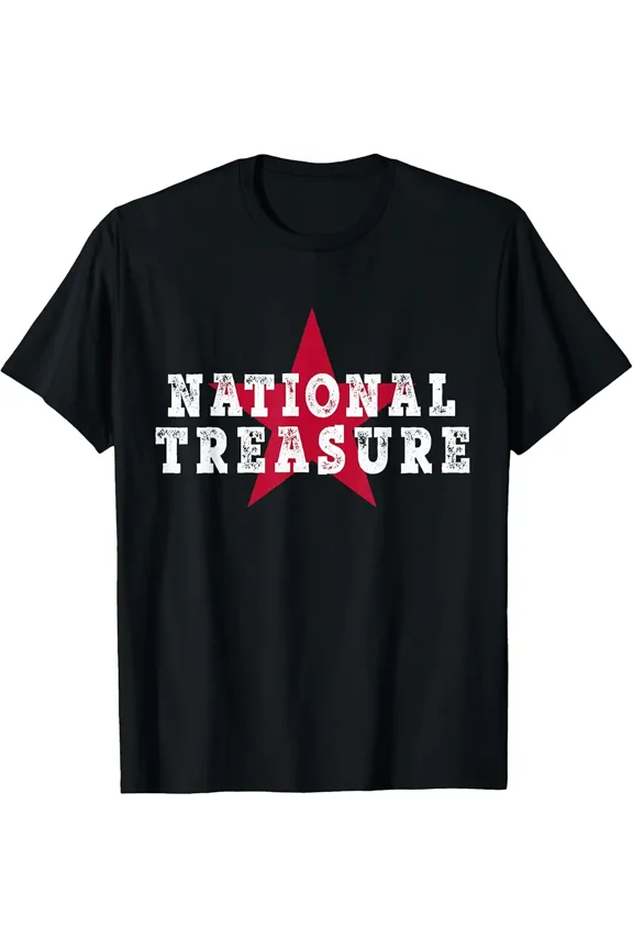Original National Treasure Funny Quote Graphic Top Tee Unisex T-Shirt up to Size 5XL