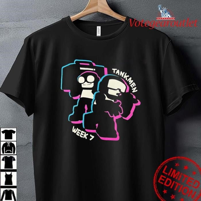 Original Needlejuice Records Merch Friday Night Funkin Boyfriend Shirt