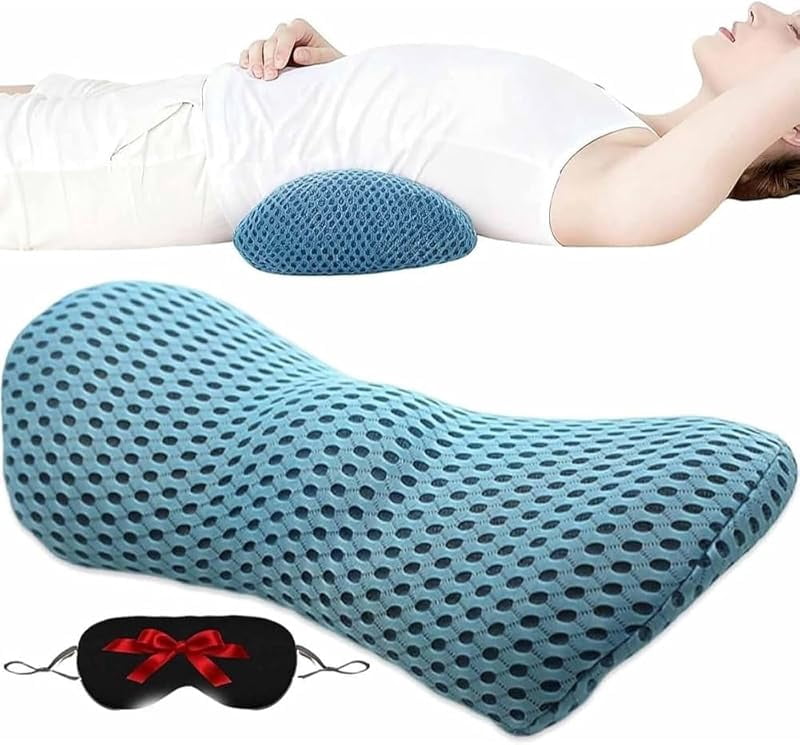 Original Neocushion Lumbar Support Pillow, 2026 New Lumbar Support Pillow, Memory Foam Lumbars Pillows for Back Pain and Sleep Discomfort, Durable, Breathable and Stylish (White)
