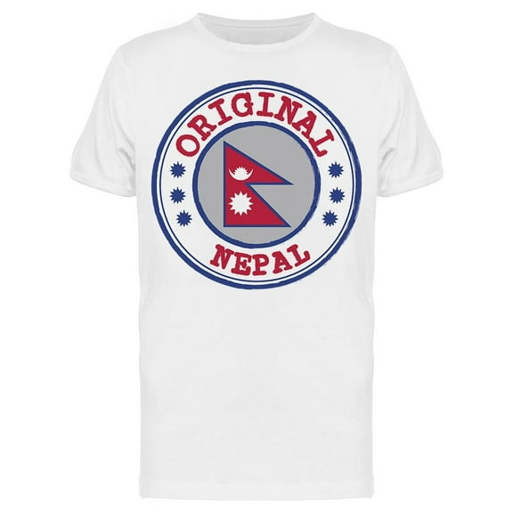 Original Nepal T-Shirt Men -Image by Shutterstock, Male Medium