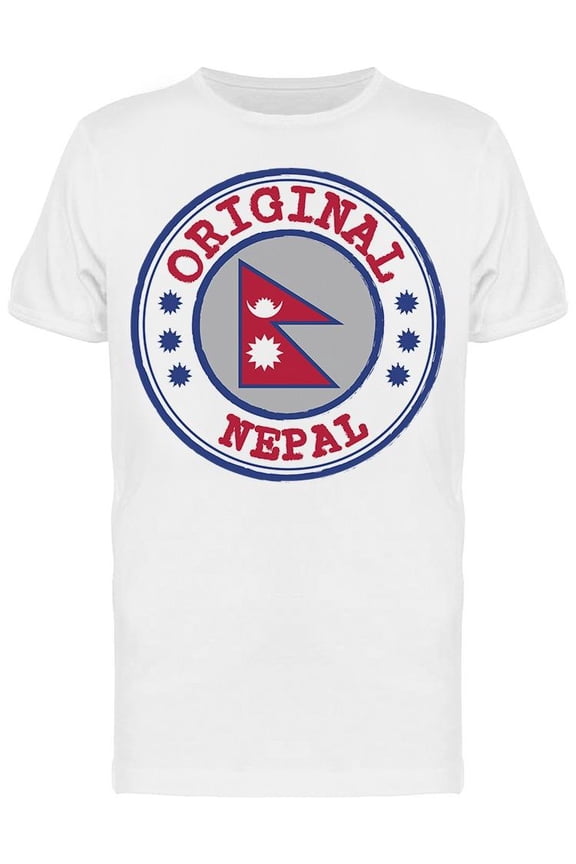 Original Nepal T-Shirt Men -Image by Shutterstock, Male Medium