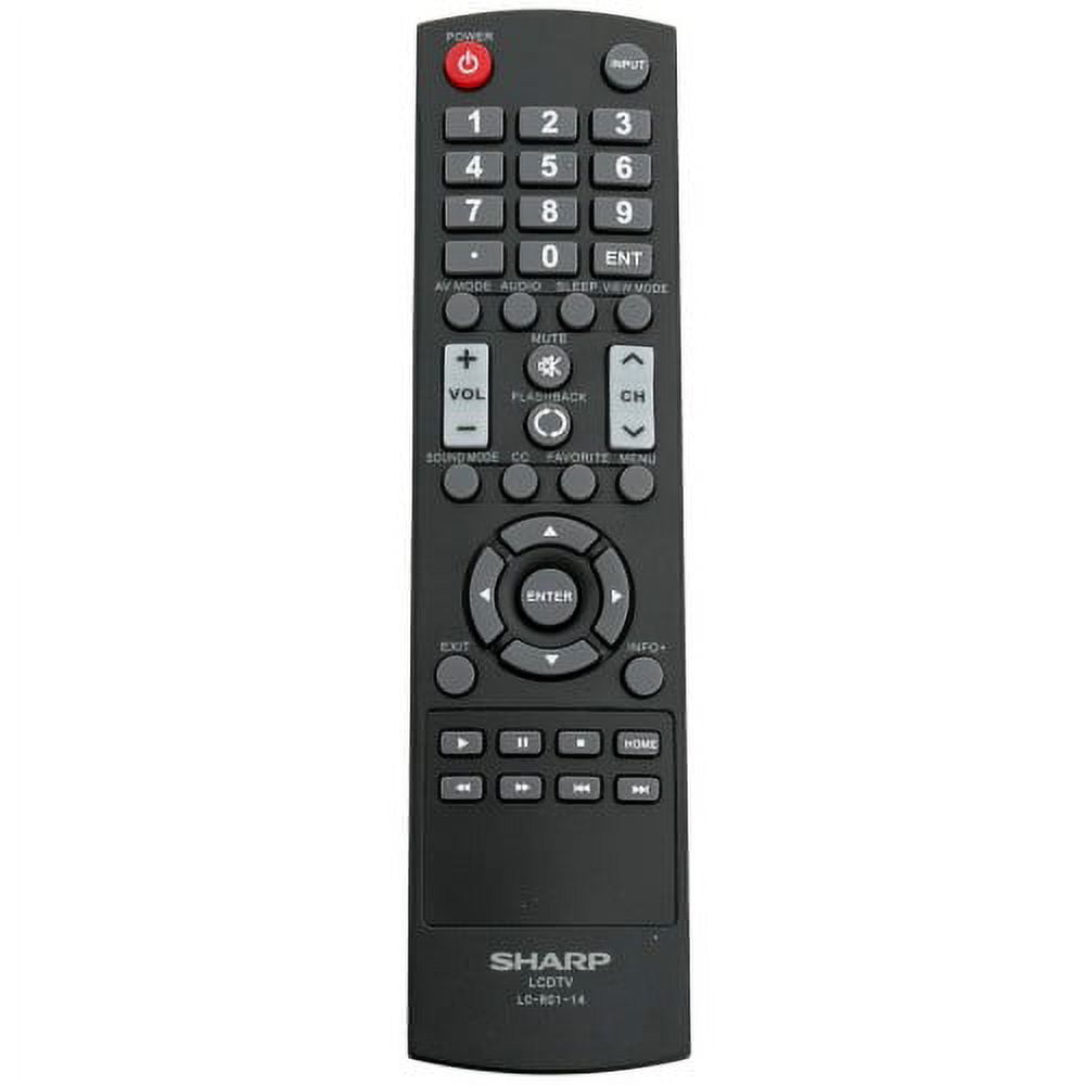 Original New Sharp LCRC114 Remote for SHARP LCD HDTV LC32LB261U LC