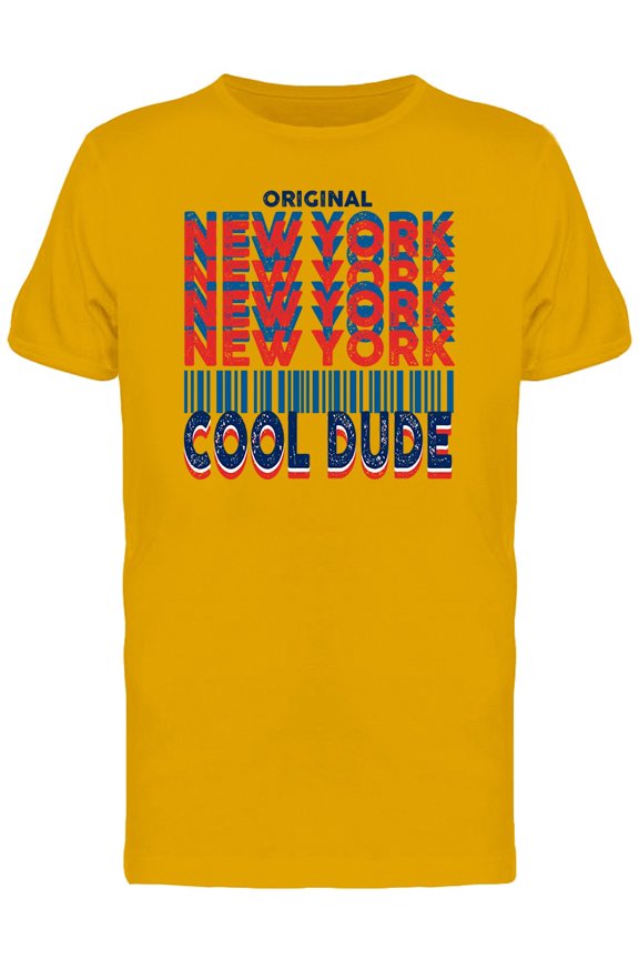 Original New York Cool Dude Tee Men's -Image by Shutterstock