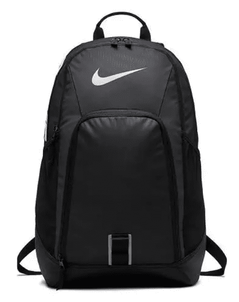 Nike Unisex Zippered Multi Pouch Backpack Black
