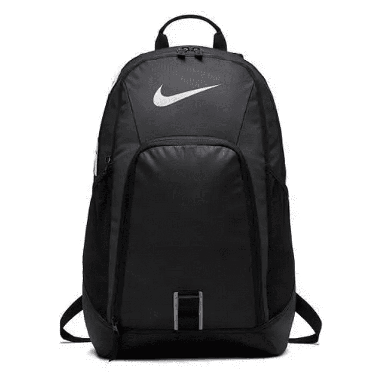 Nike Unisex Zippered Multi Pouch Backpack Black