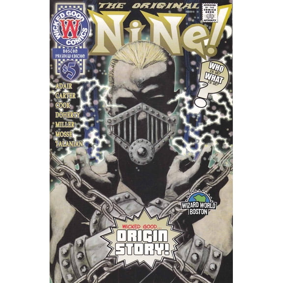 Original Nine Preview Edition, The #1A VF ; Wicked Good Comic Book
