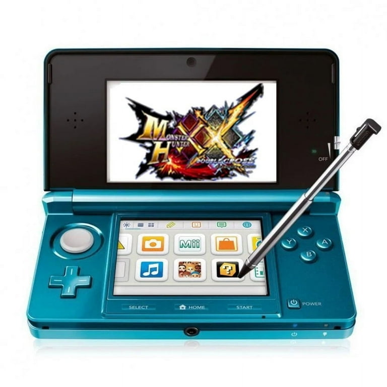 Nintendo 3DS in Blue Bundled w/ 32GB store SD, Games, and Stylus