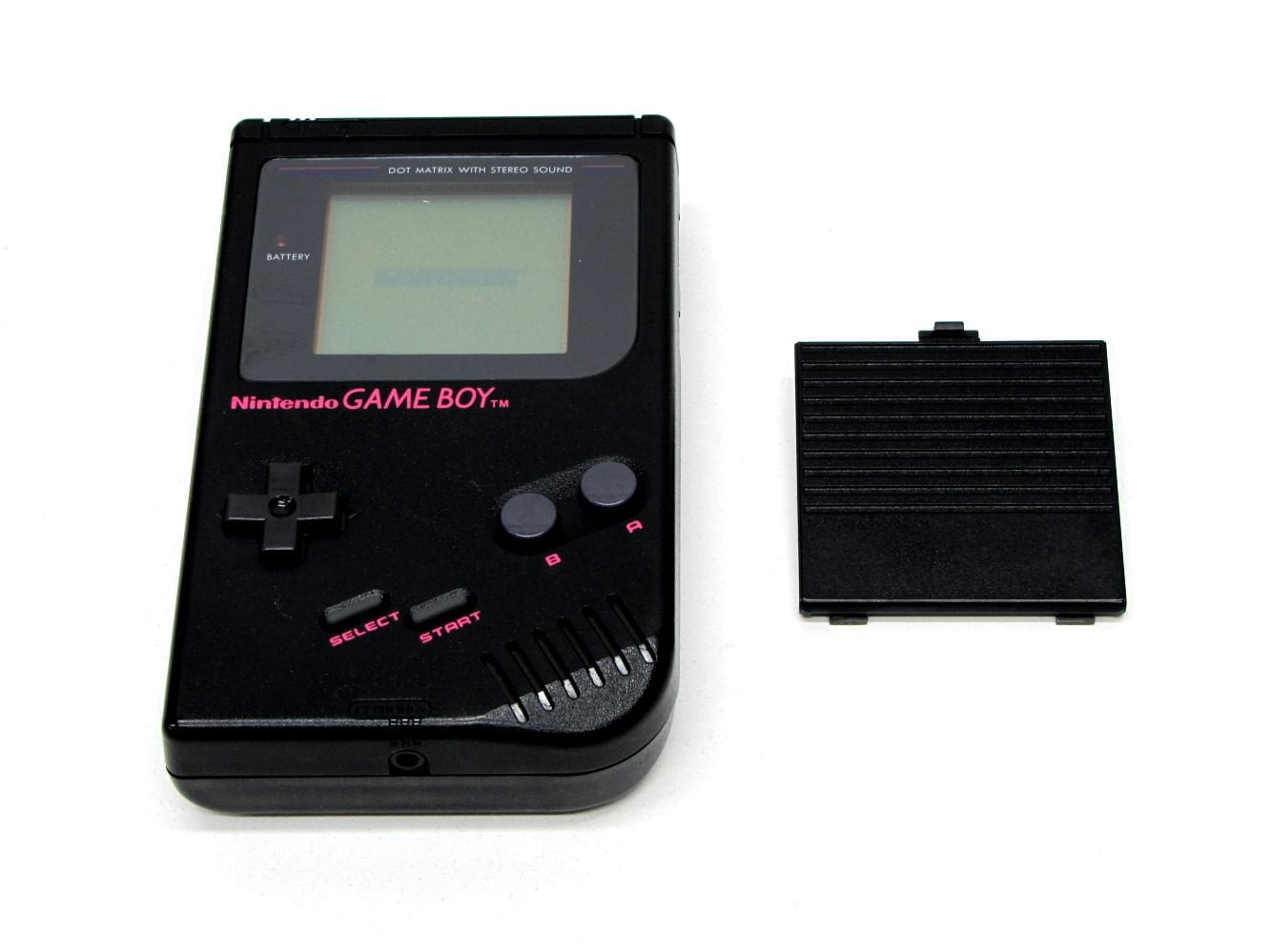 Trader Games - COVER BATTERY - CACHE PILE - NINTENDO GAME BOY (GB) (IST  MODEL) BLACK NEUF - BRAND NEW sur Game boy