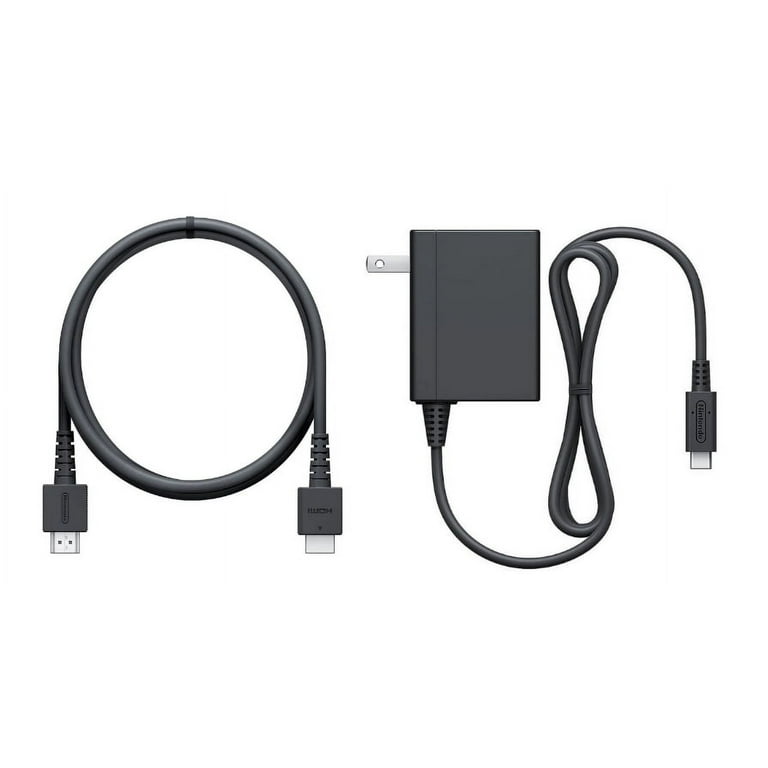 Original Nintendo Switch AC Adapter & HDMI Cable (Bulk Packaging)