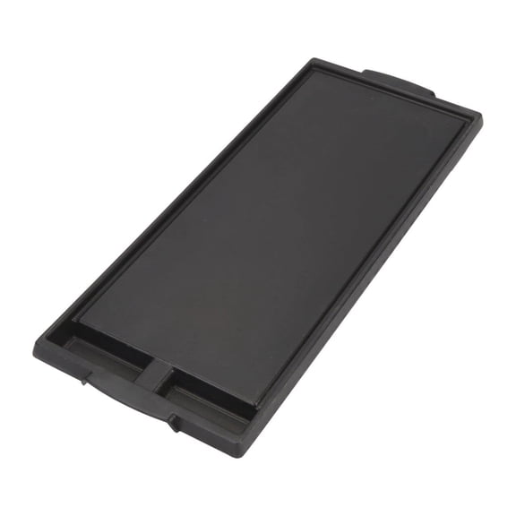 Original OEM Gas Range Griddle W10432544, Replacement for W10432539, Universal Fit for Major Brands, Durable Non-Stick Surface, Black