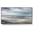 thumbnail image 1 of Original Ocean Textured Canvas Wall Art Custom Grey Seascape Oil Painting Sea Textured Wall Art Living Room Landscape Home Decor,Unstretched,Frameless,(91*182cm)36*72lnches, 1 of 5