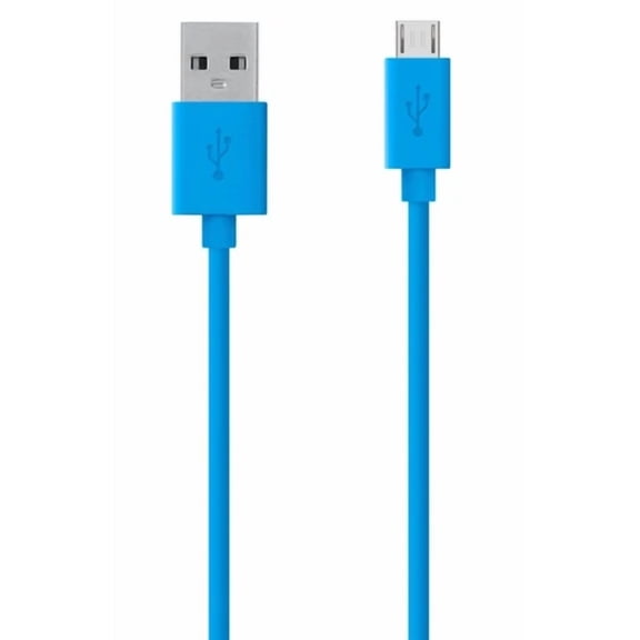 Original Oem T-Mobile 4-Foot Blue Usb Charge/Sync Cable For Micro Usb Phones