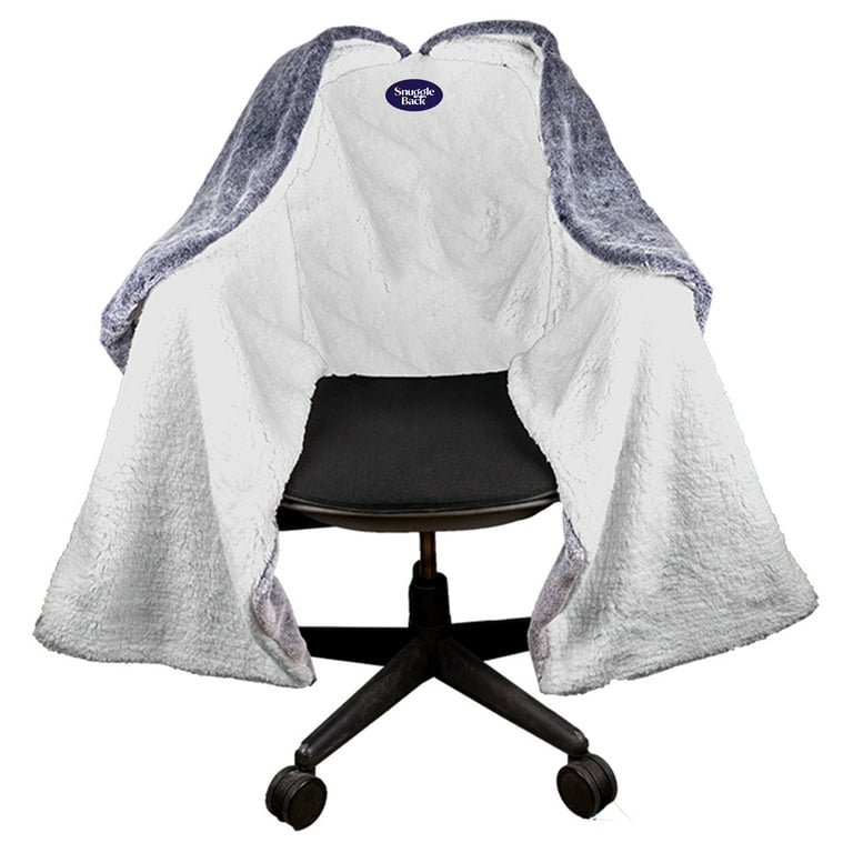 The Original Office Chair Blanket by SnuggleBack; Cozy Comfy