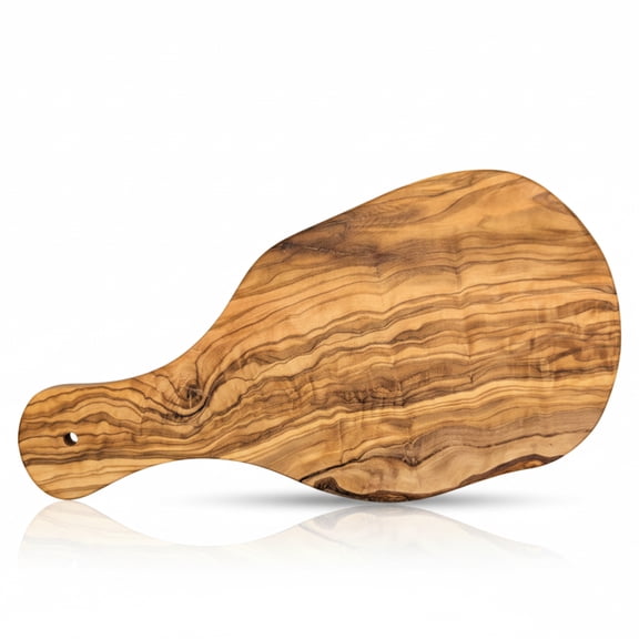 Original Olive Wood Cutting Board with Handle