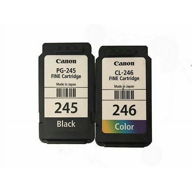 Original PG245 Black and CL246 Color Ink Cartridge for PIXMA MG2522 MX492 MX490 TS3322 TS3320