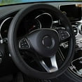 thumbnail image 1 of 100% New Micro Fiber Leather Steering Wheel Cover - Luxury Design, All-Season Protection, 1 of 9