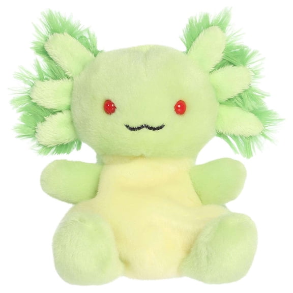 Original Palm Pals Ecto Radioactive Axolotl Mini Bean Bag Plush