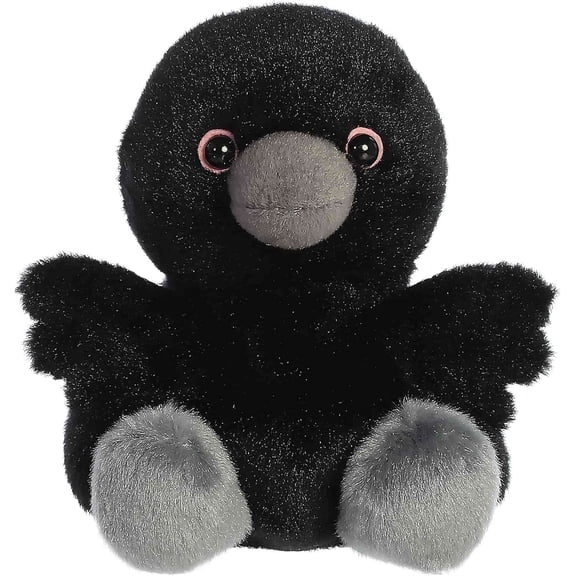 Original Palm Pals Poe Raven Mini Bean Bag Plush