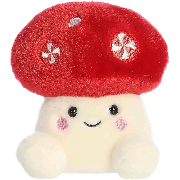 Original Palm Pals Tim Peppermint Mushroom Mini Bean Bag Plush