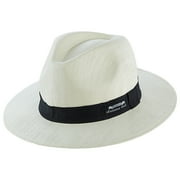 Panama Jack Sun Safari Matte Toyo Straw Hat - Ivory - Men s Large/X-Large