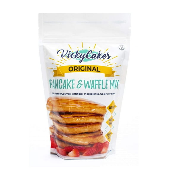 Vicky Cakes Pancake and Waffle Mix, Original Flavor 8 oz