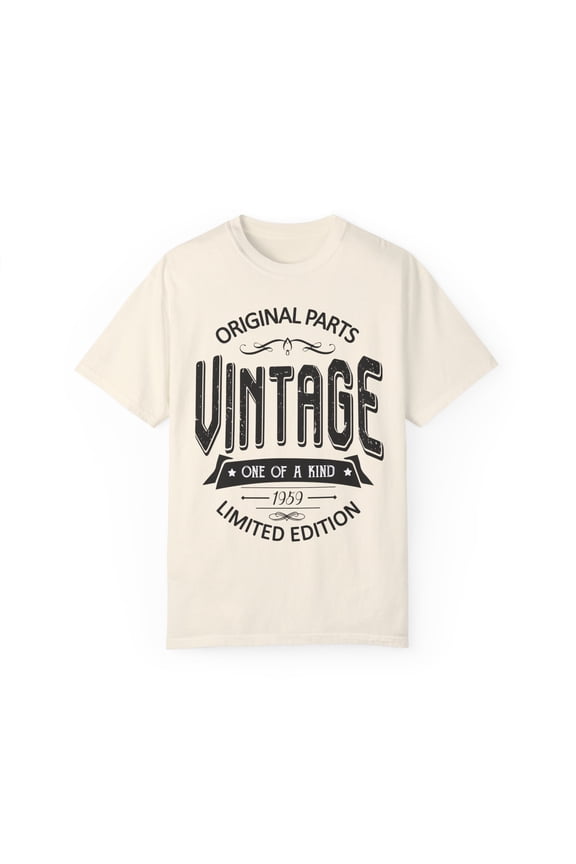 Original Parts Vintage One Of A Kind 1959 Unisex Garment-Dyed T-shirt