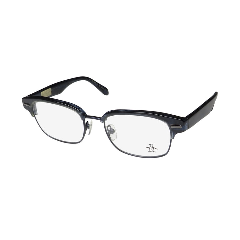 Original Penguin Eye THE EDDIE JR Eyeglasses 46 Navy 