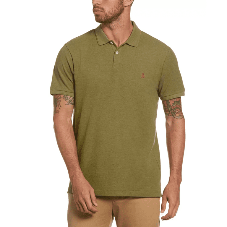Original Penguin Men s Daddy Slim Fit Pique Polo Shirt Walmart