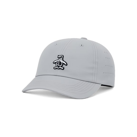 Original Penguin Men's French Riviera Golf Hat - Lightweight Polyester, Quarry -
