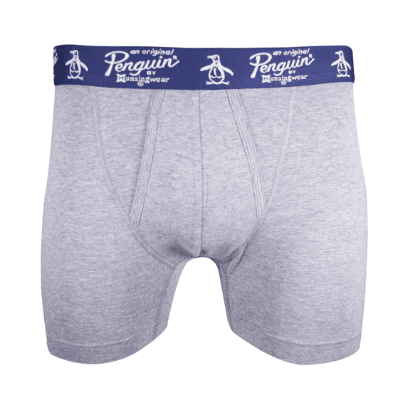 Original Penguin Men's Grey Open Fly Boxer Brief (S01A)