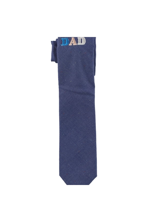 Mens Dad Self-tied Necktie, Blue, One Size