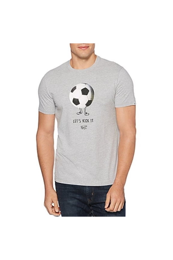 RAIN HEATHER Let's Kick It Tee, US Small