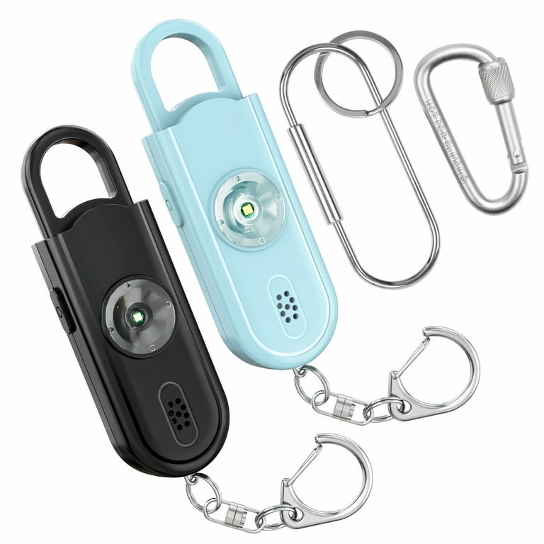 Personal Safety Alarm, 130dB Siren, LED Light, Keychain - Main Image