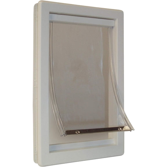 Original Pet Door with Telescoping Frame, Extra-Large, 10.5" x 15" Flap Size