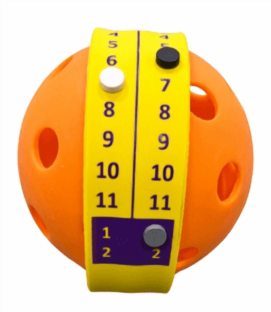 Original Pickleball Scorekeeper Wristband, Scoreboard Counter ...