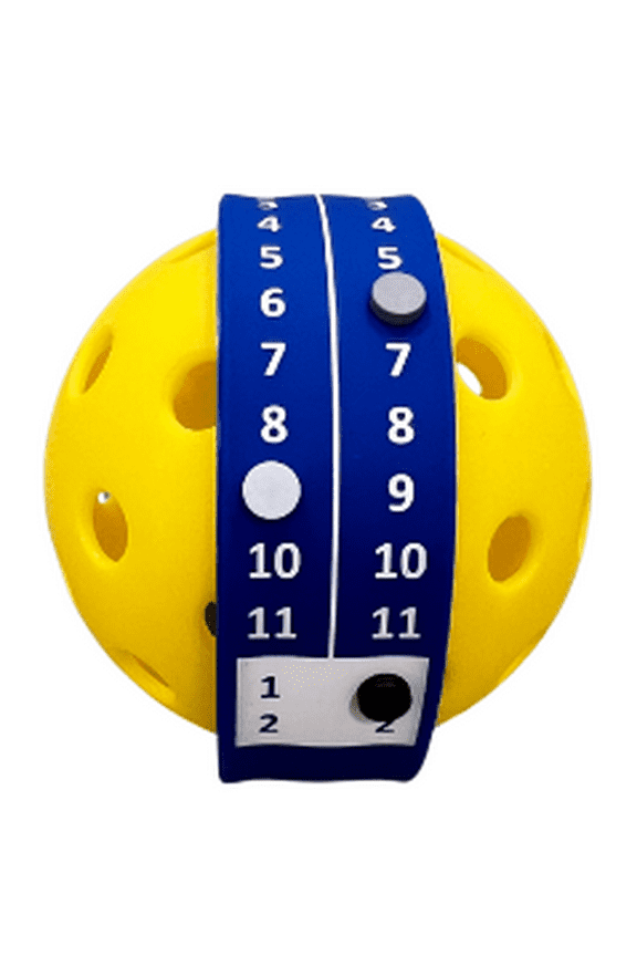 Original Pickleball Scorekeeper Wristband, Scoreboard Counter, Scorekeeping Point Tracker Bracelet, Score Keeper to Keep Score and Track of Points and Server Number