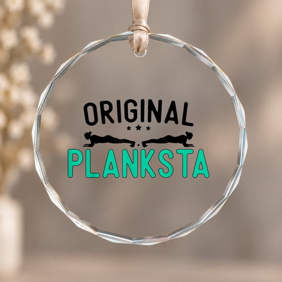 Original Planksta Planster Planks Pilates Workout Ornament, Keepsake ...